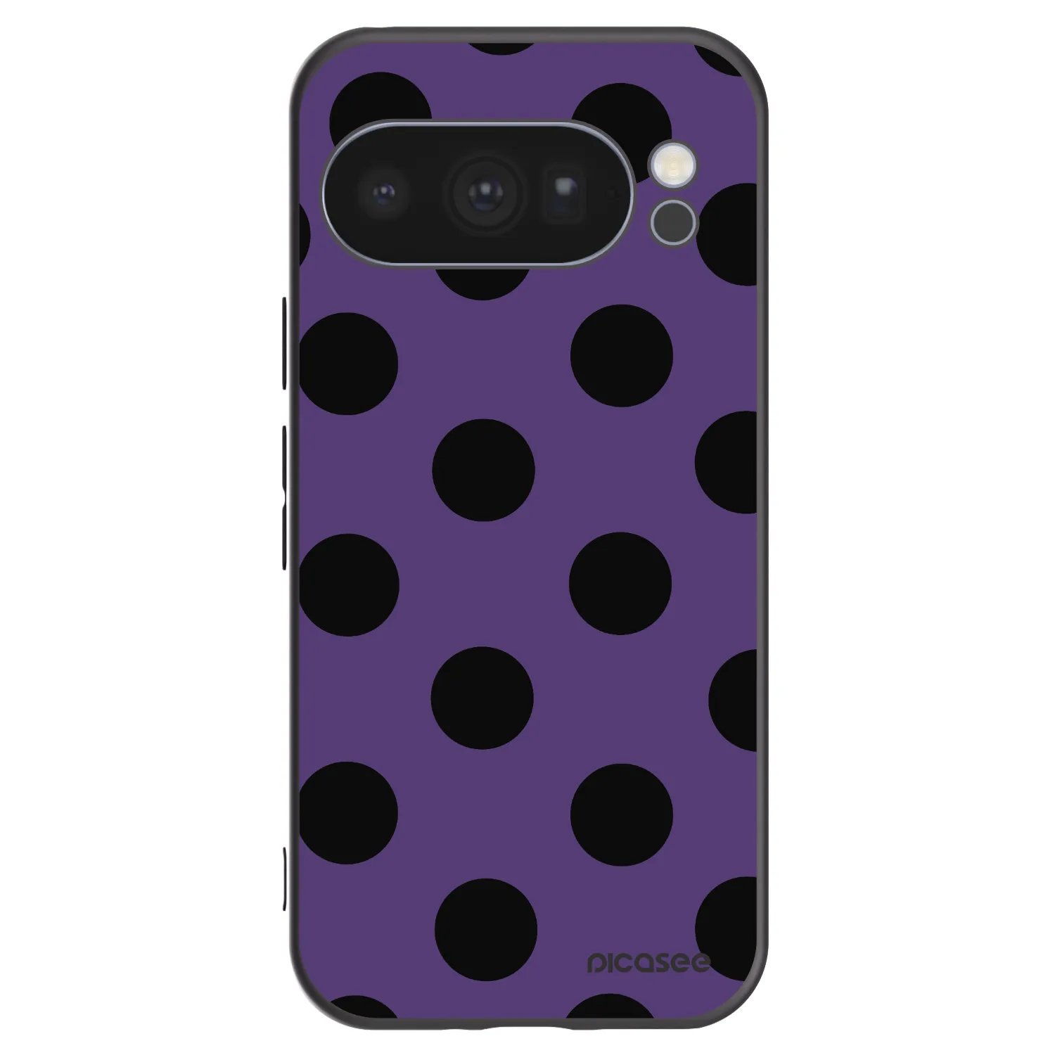 Picasee fekete szilikon tok az alábbi mobiltelefonokra Google Pixel 10 Pro - Big flickers 2