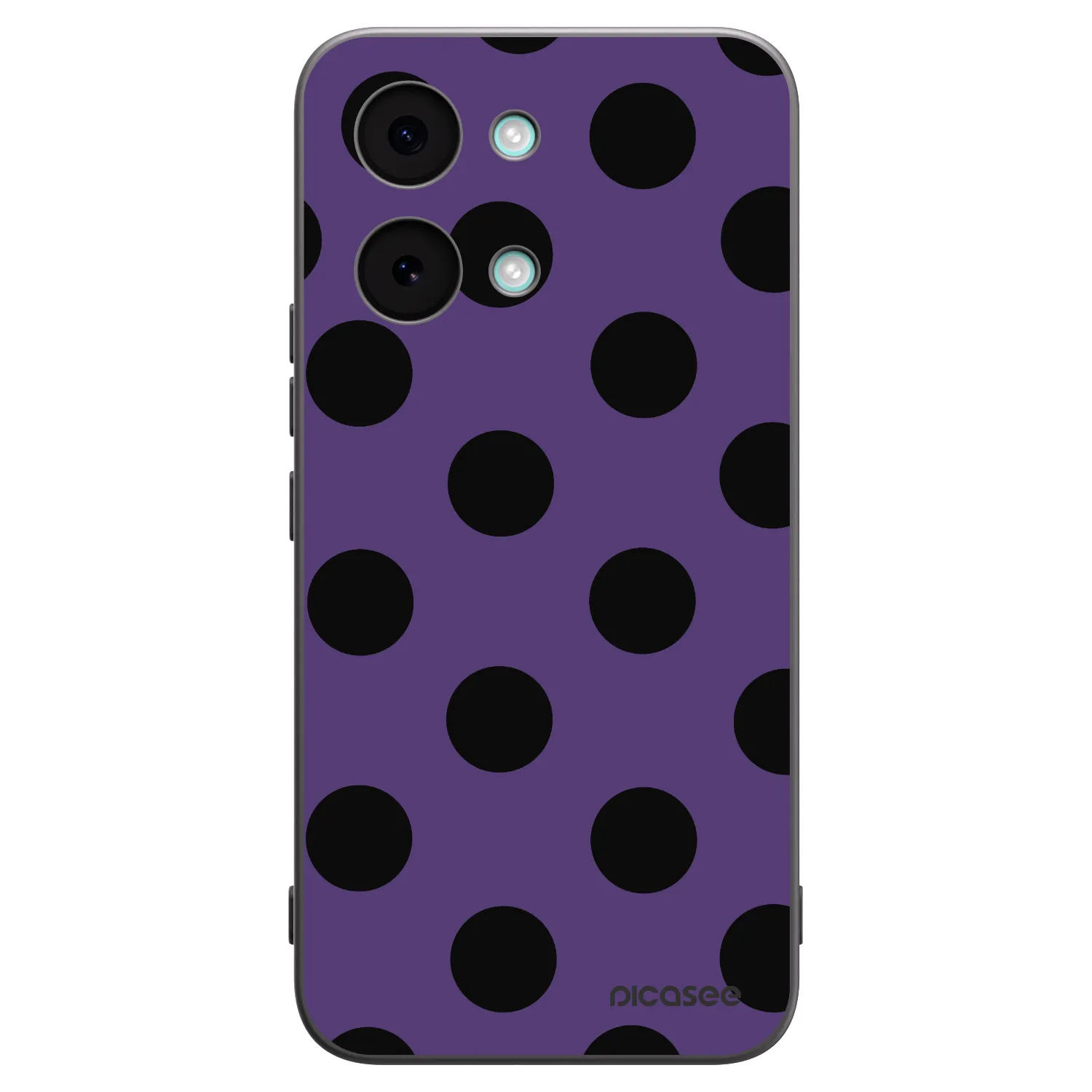 Picasee fekete szilikon tok az alábbi mobiltelefonokra Xiaomi Poco X8 Pro Max - Big flickers 2