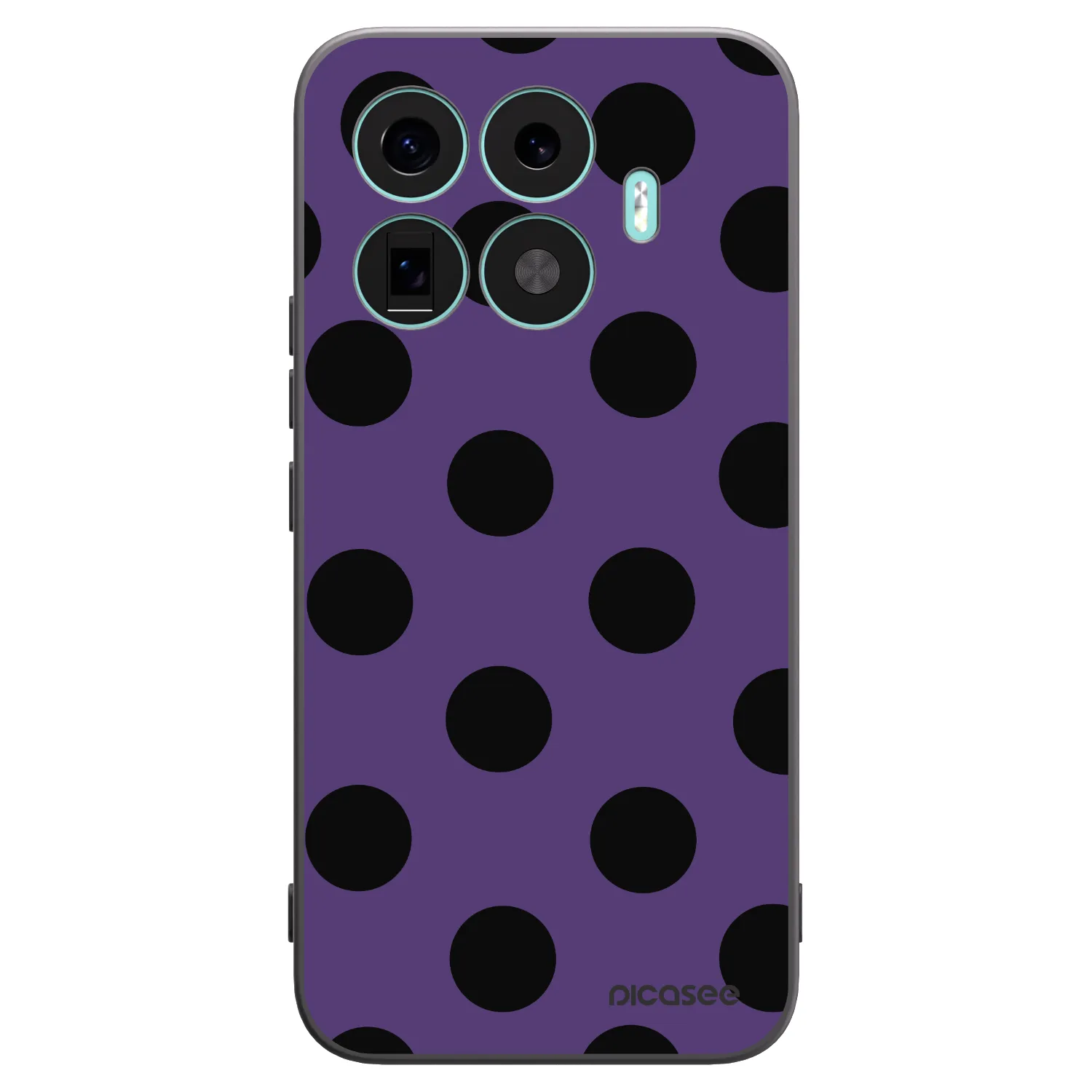 Picasee fekete szilikon tok az alábbi mobiltelefonokra Xiaomi 17T Pro - Big flickers 2