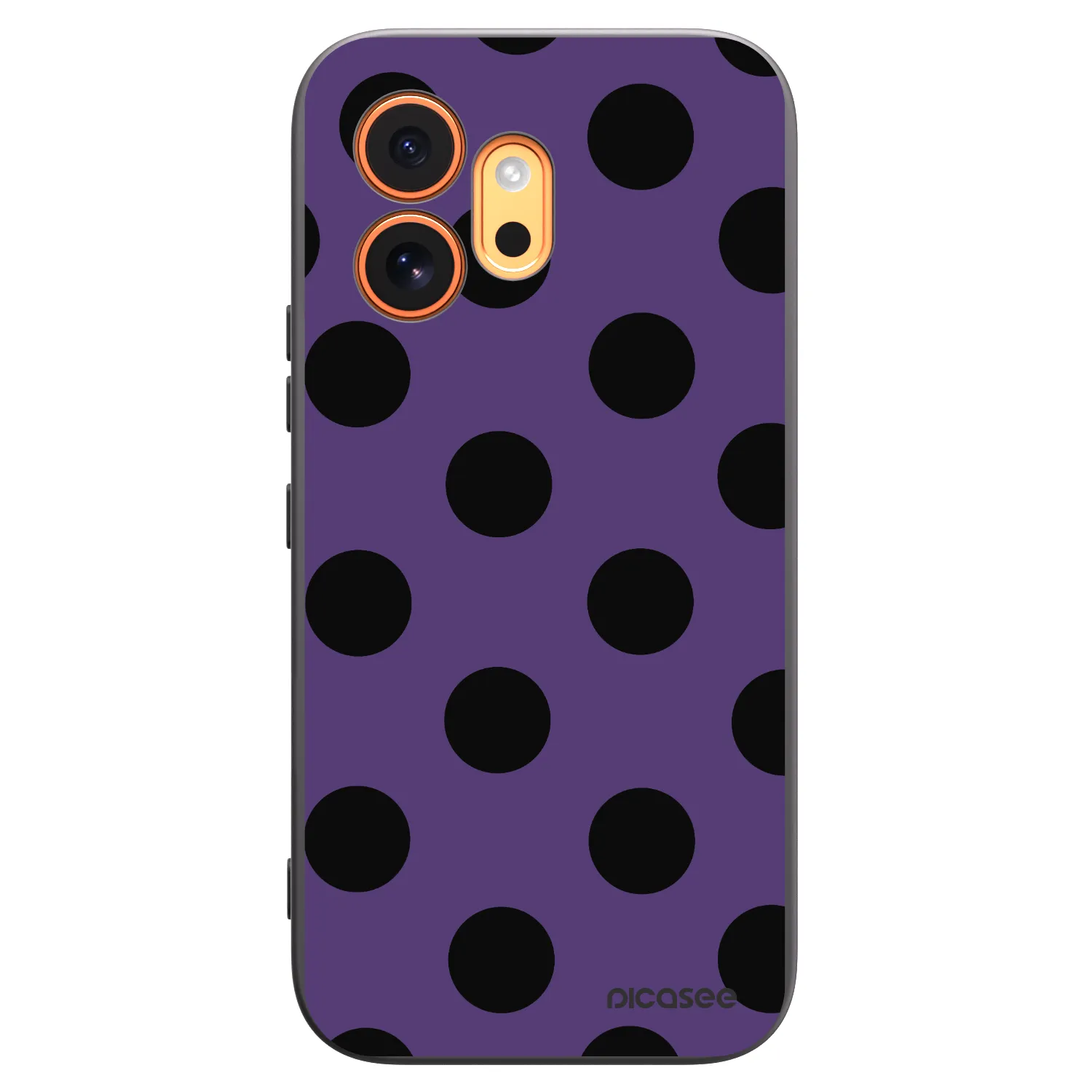 Picasee fekete szilikon tok az alábbi mobiltelefonokra Honor 600 - Big flickers 2