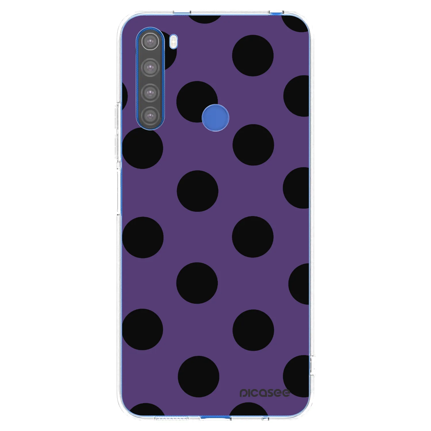 Picasee átlátszó szilikon tok az alábbi mobiltelefonokra Xiaomi Redmi Note 8T - Big flickers 2