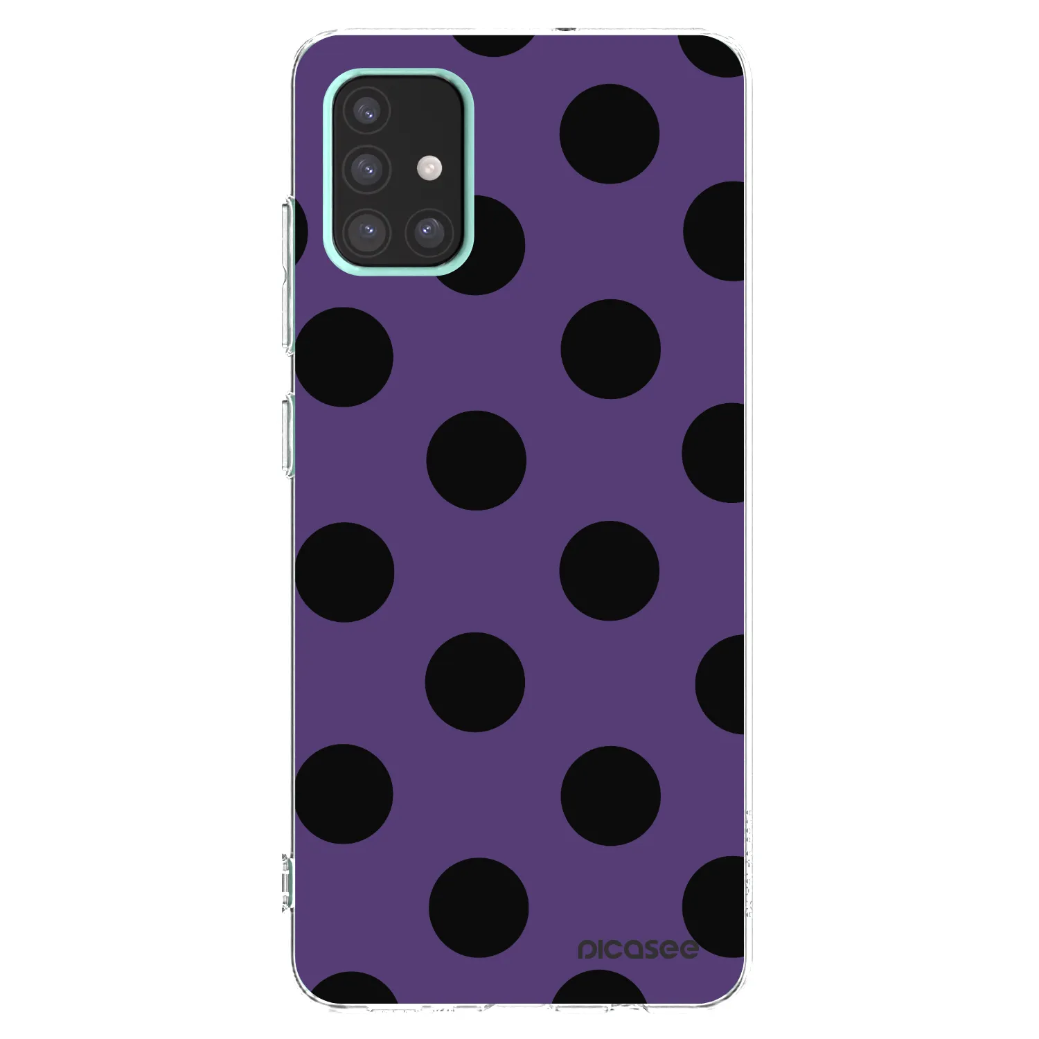 Picasee átlátszó szilikon tok az alábbi mobiltelefonokra Samsung Galaxy A51 A515F - Big flickers 2