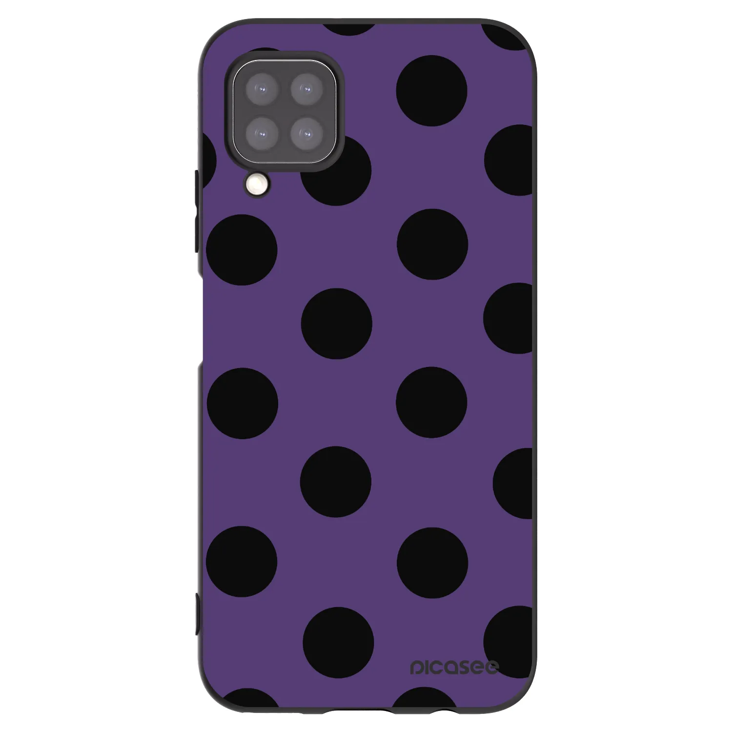 Picasee fekete szilikon tok az alábbi mobiltelefonokra Huawei P40 Lite - Big flickers 2