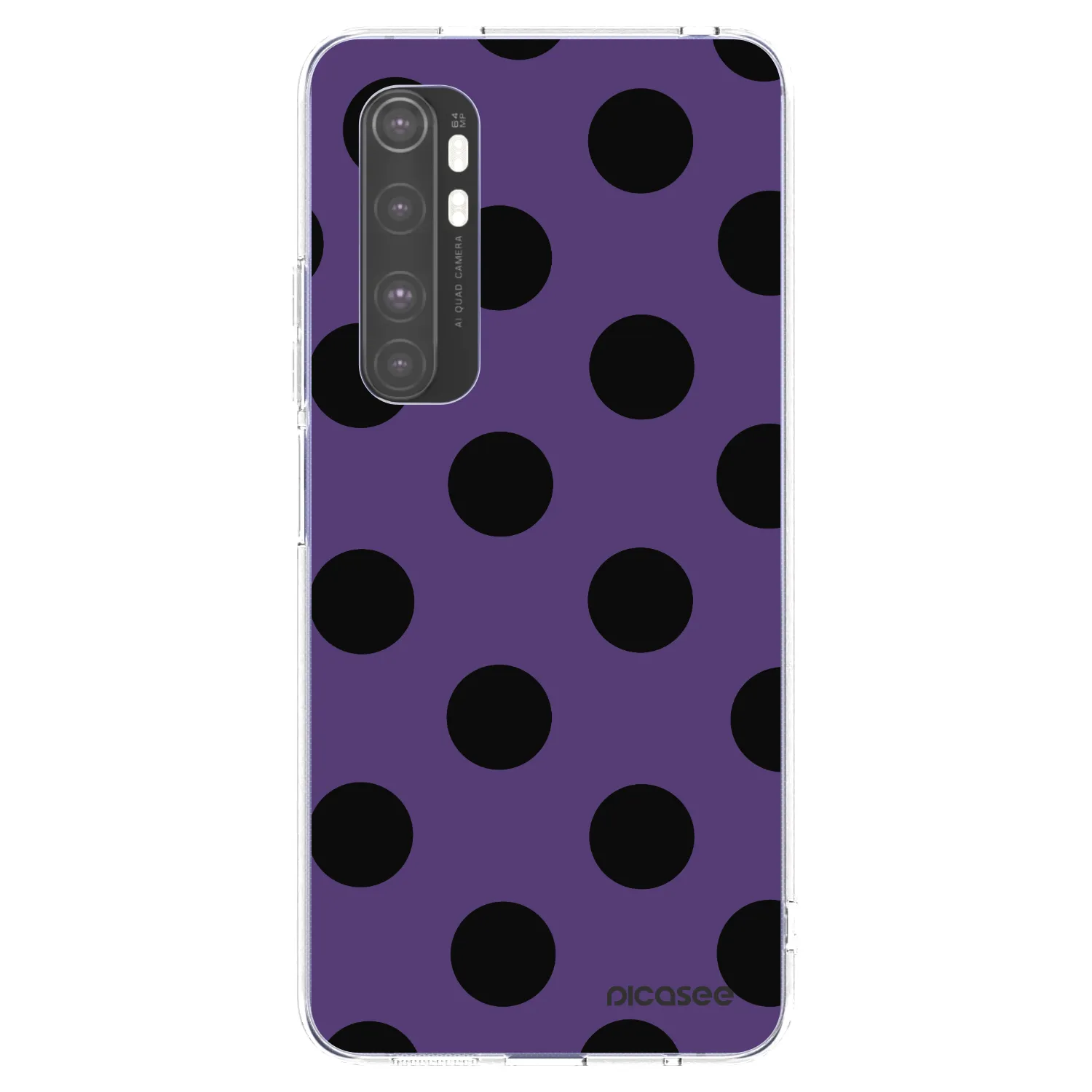 Picasee átlátszó szilikon tok az alábbi mobiltelefonokra Xiaomi Mi Note 10 Lite - Big flickers 2