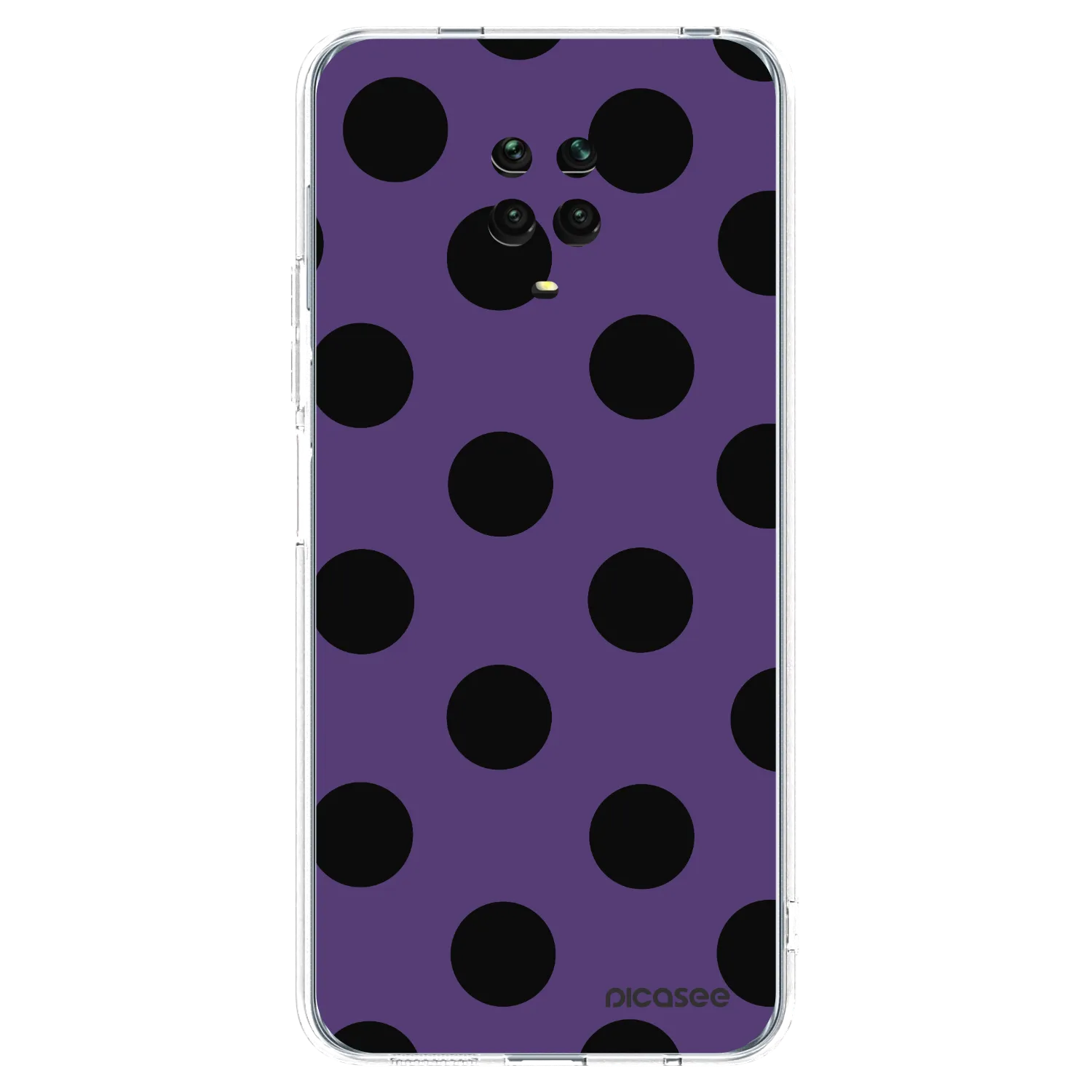 Picasee átlátszó szilikon tok az alábbi mobiltelefonokra Xiaomi Redmi Note 9S - Big flickers 2
