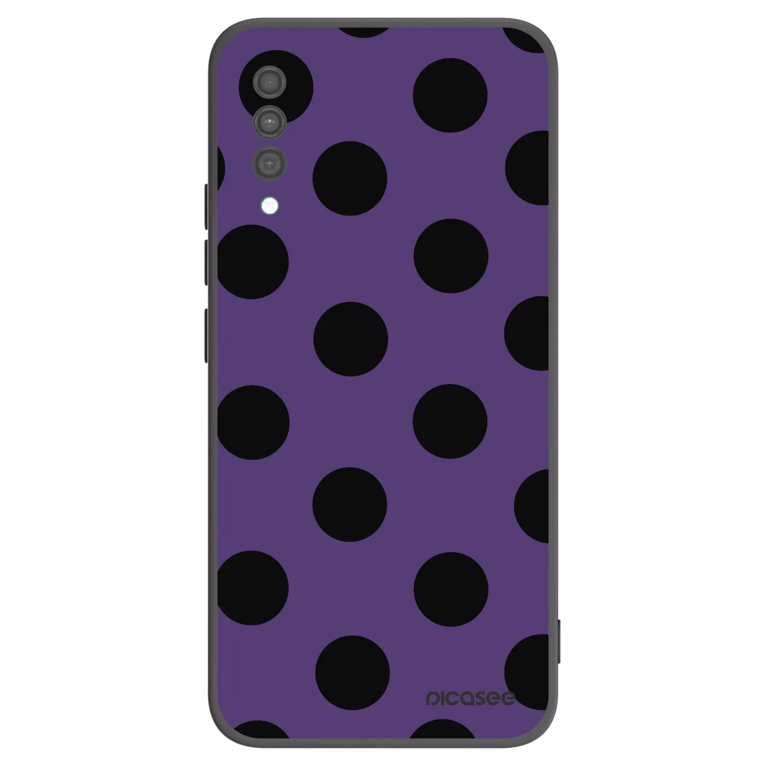 Picasee fekete szilikon tok az alábbi mobiltelefonokra Samsung Galaxy A30s A307F - Big flickers 2