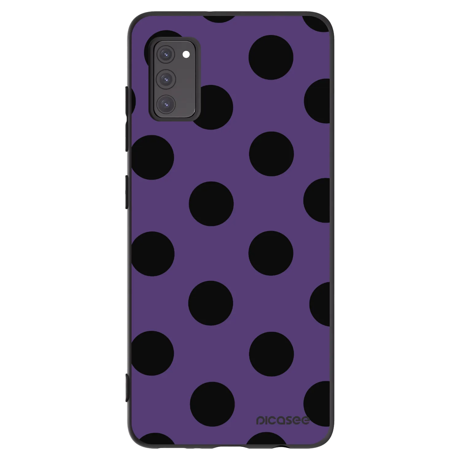 Picasee fekete szilikon tok az alábbi mobiltelefonokra Samsung Galaxy A41 A415F - Big flickers 2