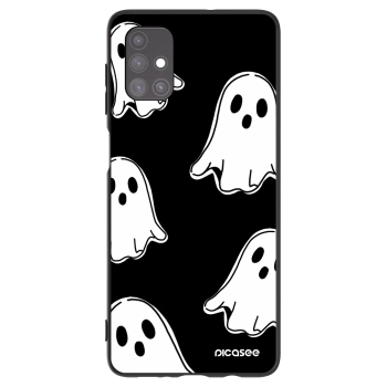 Tok az alábbi mobiltelefonokra Samsung Galaxy M51 M515F - Black ghosts