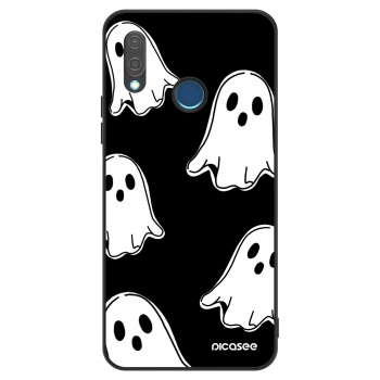 Szilikon tok erre a típusra Huawei P20 Lite - Black ghosts
