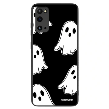 Szilikon tok erre a típusra Samsung Galaxy S20 G980F - Black ghosts
