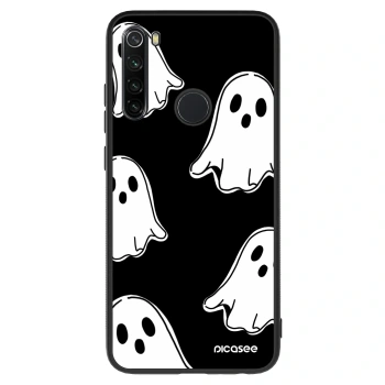 Szilikon tok erre a típusra Xiaomi Redmi Note 8 - Black ghosts