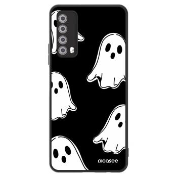 Szilikon tok erre a típusra Huawei P Smart 2021 - Black ghosts