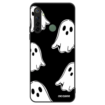 Szilikon tok erre a típusra Realme 6i - Black ghosts