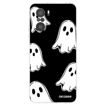 Picasee átlátszó szilikon tok az alábbi mobiltelefonokra Xiaomi Poco F3 - Black ghosts