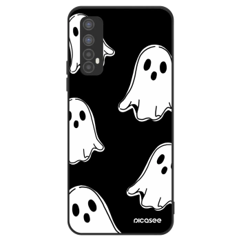 Szilikon tok erre a típusra Realme 7 - Black ghosts