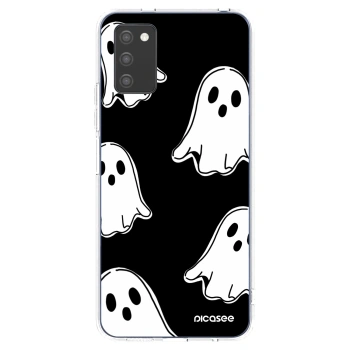 Tok az alábbi mobiltelefonokra Samsung Galaxy A03s A037G - Black ghosts