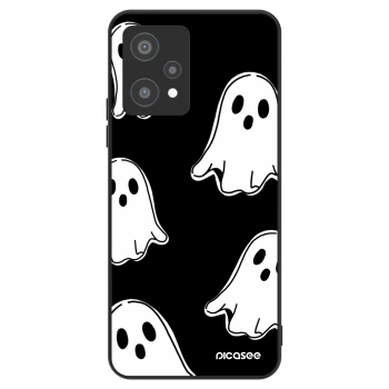 Szilikon tok erre a típusra Realme 9 Pro 5G - Black ghosts