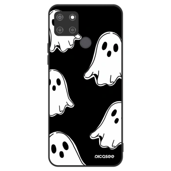 Szilikon tok erre a típusra Realme C21Y - Black ghosts