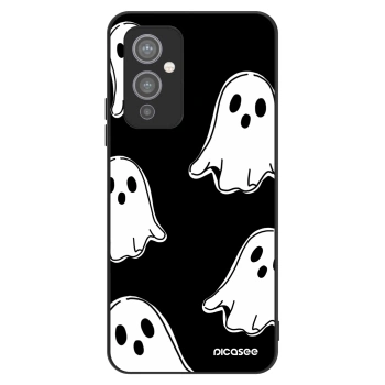 Szilikon tok erre a típusra OnePlus 9 - Black ghosts