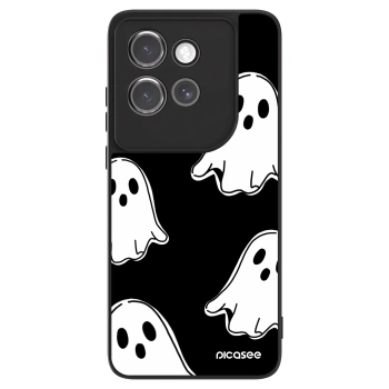 Szilikon tok erre a típusra Motorola Edge 50 Neo - Black ghosts