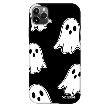 Szilikon tok erre a típusra Apple iPhone 11 Pro Max - Black ghosts
