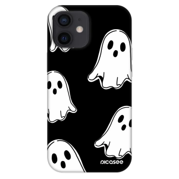 Szilikon tok erre a típusra Apple iPhone 12 mini - Black ghosts