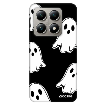 Szilikon tok erre a típusra Xiaomi 14T Pro - Black ghosts