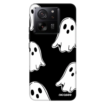 Szilikon tok erre a típusra Xiaomi 13T Pro - Black ghosts