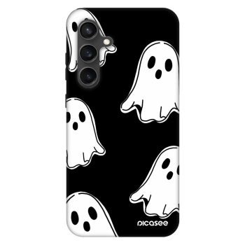 Szilikon tok erre a típusra Samsung Galaxy S24 FE S721B - Black ghosts