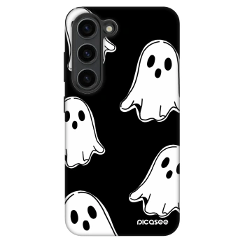 Szilikon tok erre a típusra Samsung Galaxy S23 5G - Black ghosts