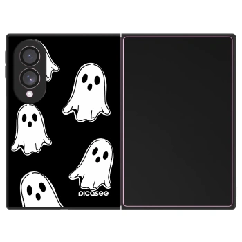 Szilikon tok erre a típusra Samsung Galaxy Z Fold8 5G - Black ghosts