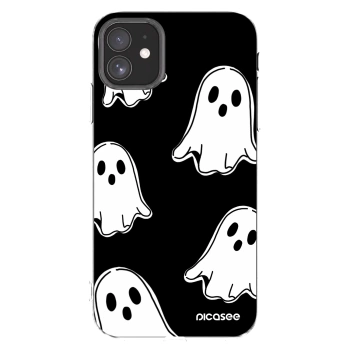 Picasee átlátszó szilikon tok az alábbi mobiltelefonokra Apple iPhone 11 - Black ghosts