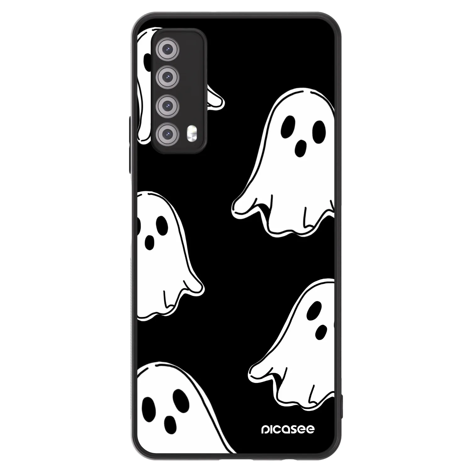 Picasee ULTIMATE CASE Huawei P Smart 2021 - készülékre - Black ghosts