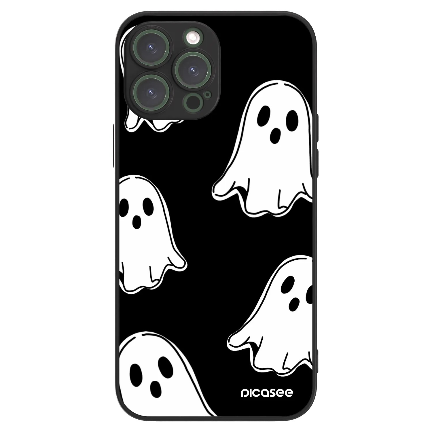 Picasee ULTIMATE CASE Apple iPhone 13 Pro Max - készülékre - Black ghosts