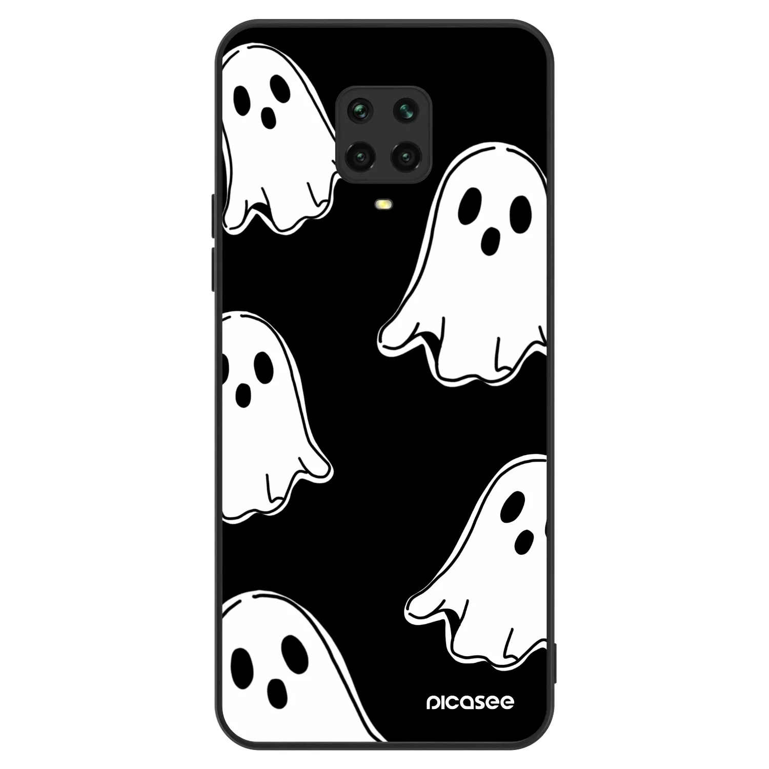 Picasee ULTIMATE CASE Xiaomi Redmi Note 9S - készülékre - Black ghosts
