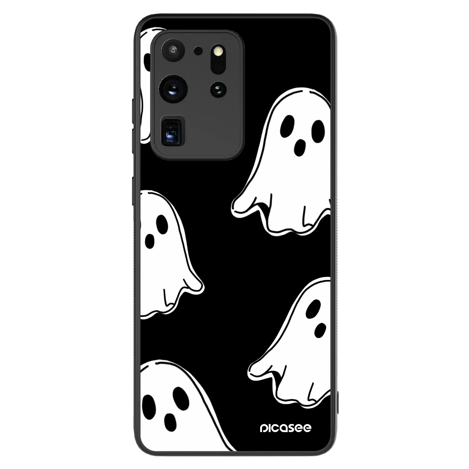 Picasee ULTIMATE CASE Samsung Galaxy S20 Ultra 5G G988F - készülékre - Black ghosts
