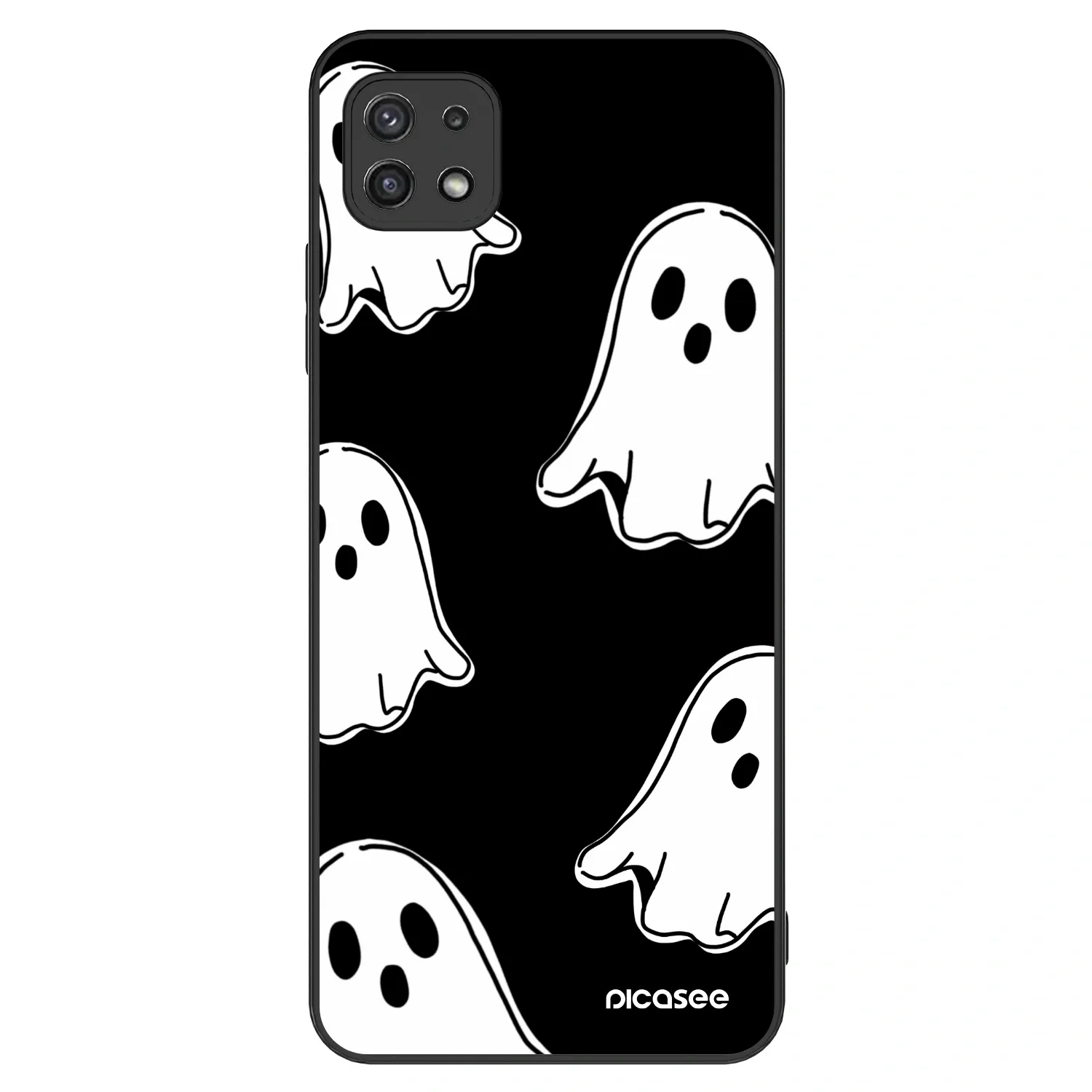 Picasee ULTIMATE CASE Samsung Galaxy A22 A226B 5G - készülékre - Black ghosts