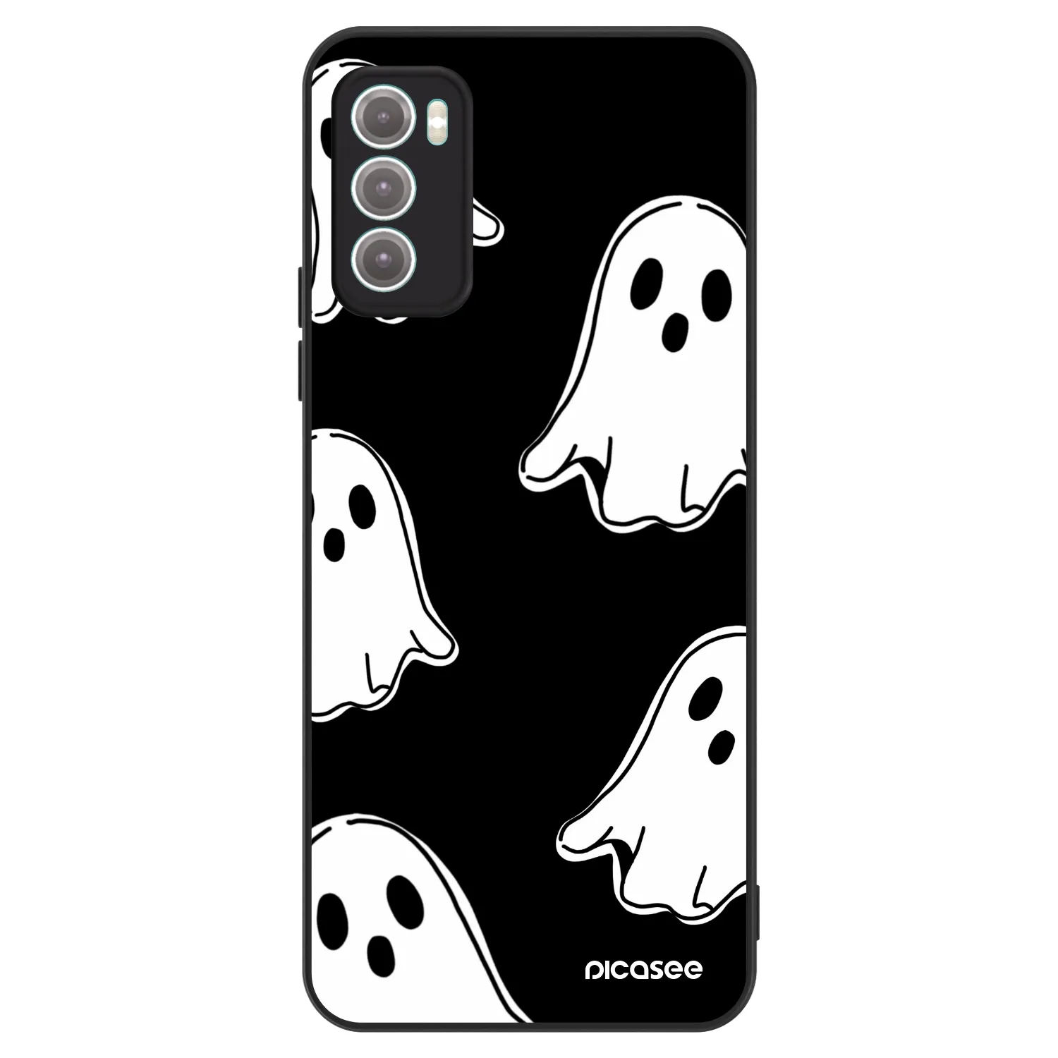Picasee ULTIMATE CASE Motorola Moto G60 - készülékre - Black ghosts