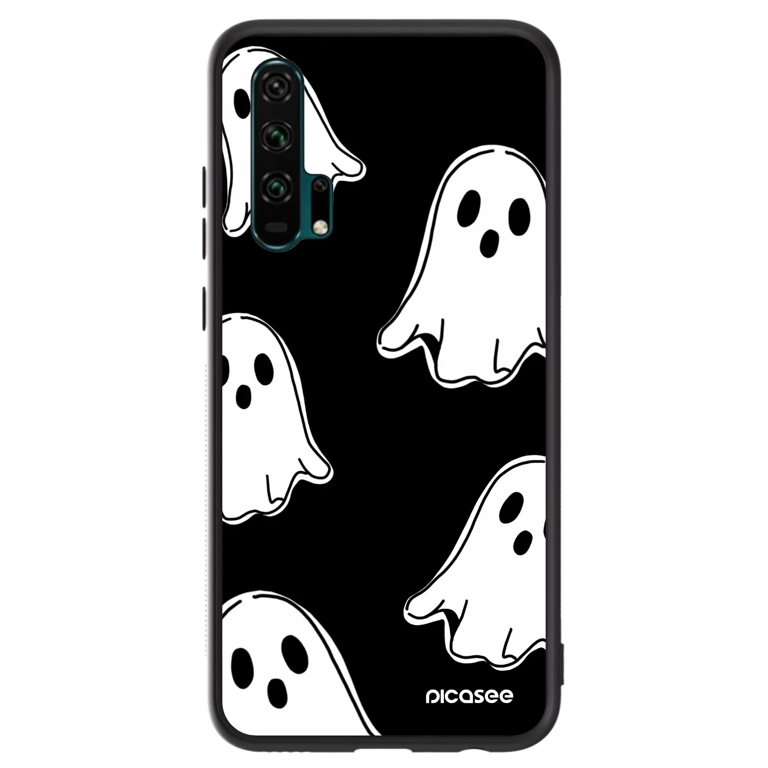 Picasee ULTIMATE CASE Honor 20 Pro - készülékre - Black ghosts