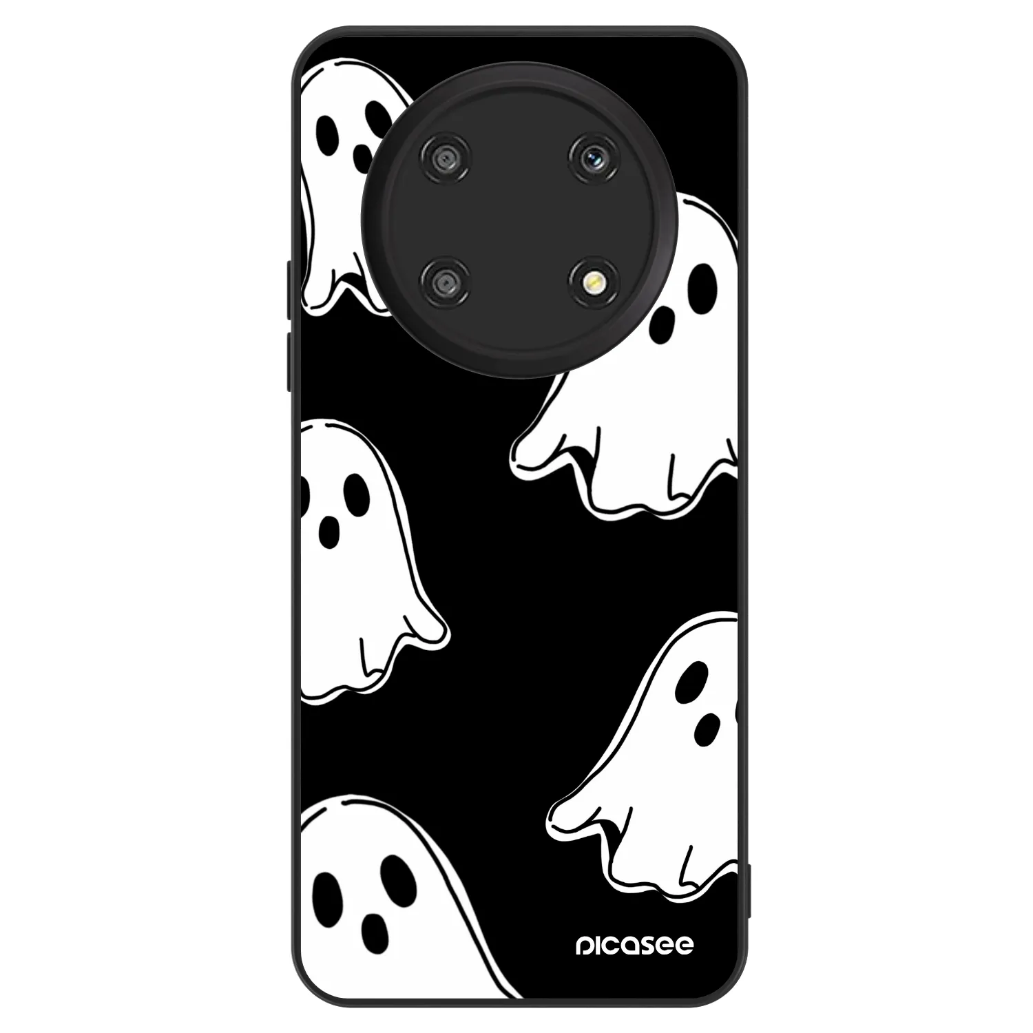 Picasee ULTIMATE CASE Honor Magic4 Lite 5G - készülékre - Black ghosts