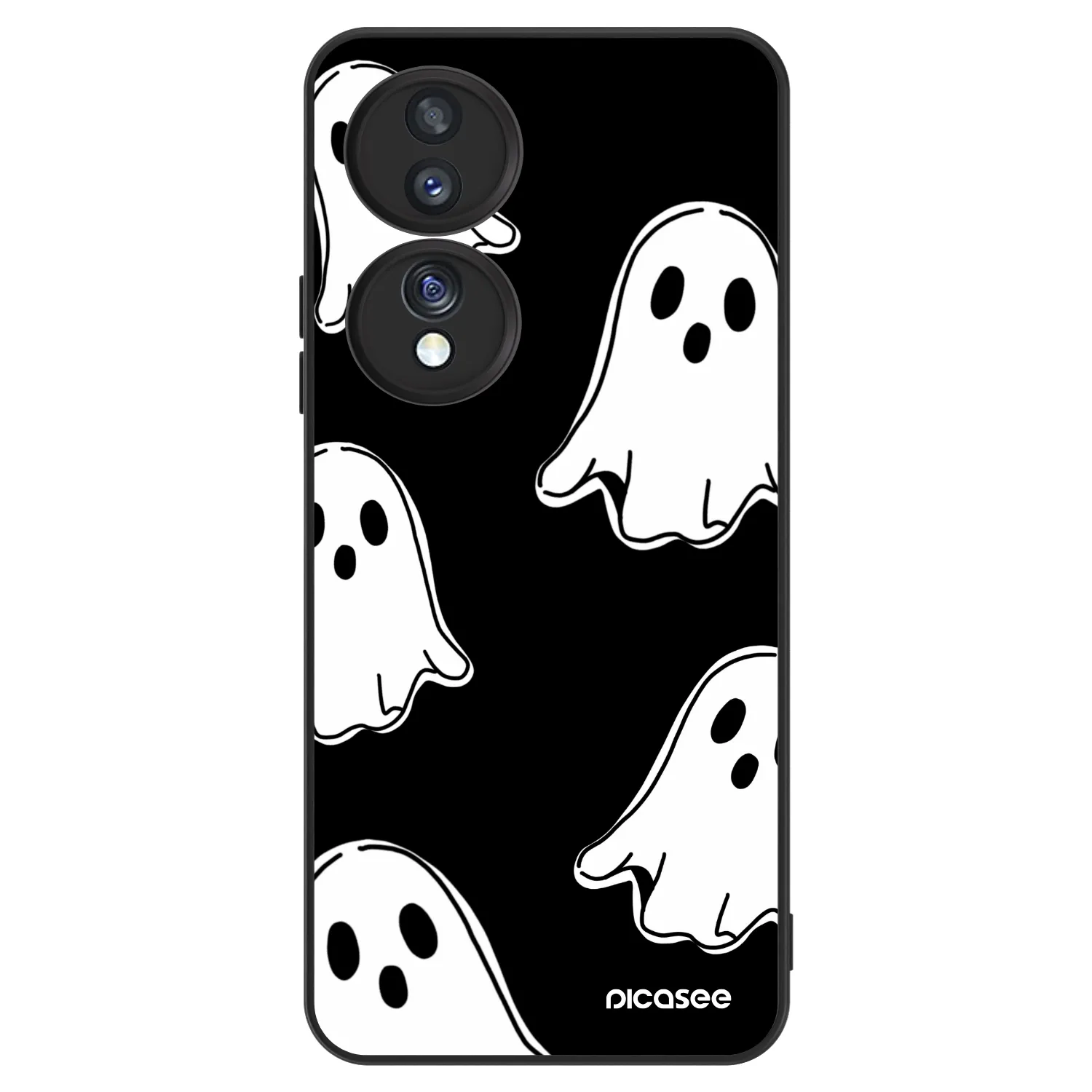 Picasee ULTIMATE CASE Honor 70 - készülékre - Black ghosts