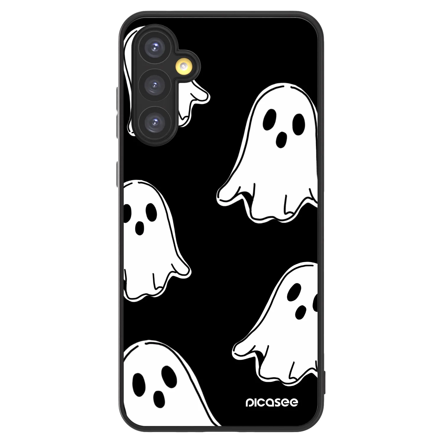 Picasee ULTIMATE CASE Samsung Galaxy A34 5G A346B - készülékre - Black ghosts