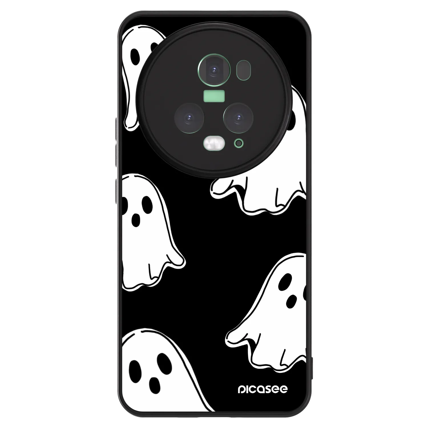 Picasee ULTIMATE CASE Honor Magic5 Pro - készülékre - Black ghosts