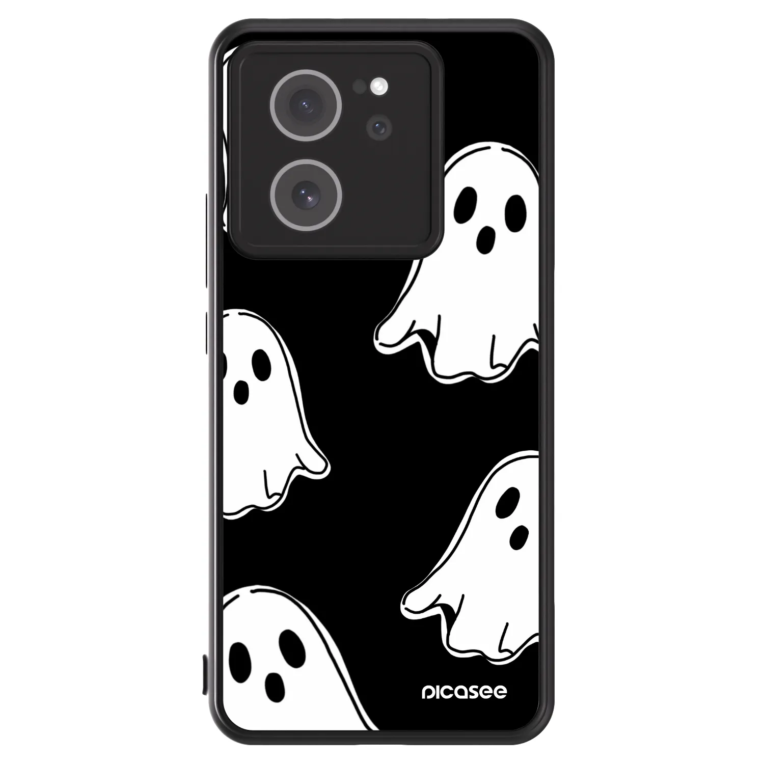 Picasee ULTIMATE CASE Xiaomi 13T Pro - készülékre - Black ghosts