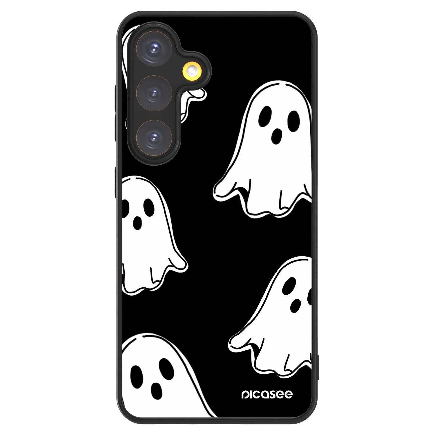 Picasee ULTIMATE CASE Samsung Galaxy S24 S921B 5G - készülékre - Black ghosts