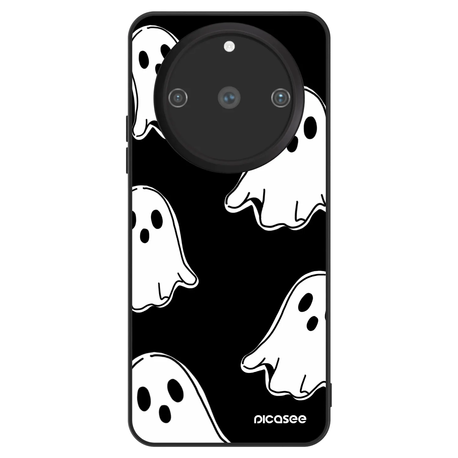 Picasee ULTIMATE CASE Realme 11 Pro+ - készülékre - Black ghosts