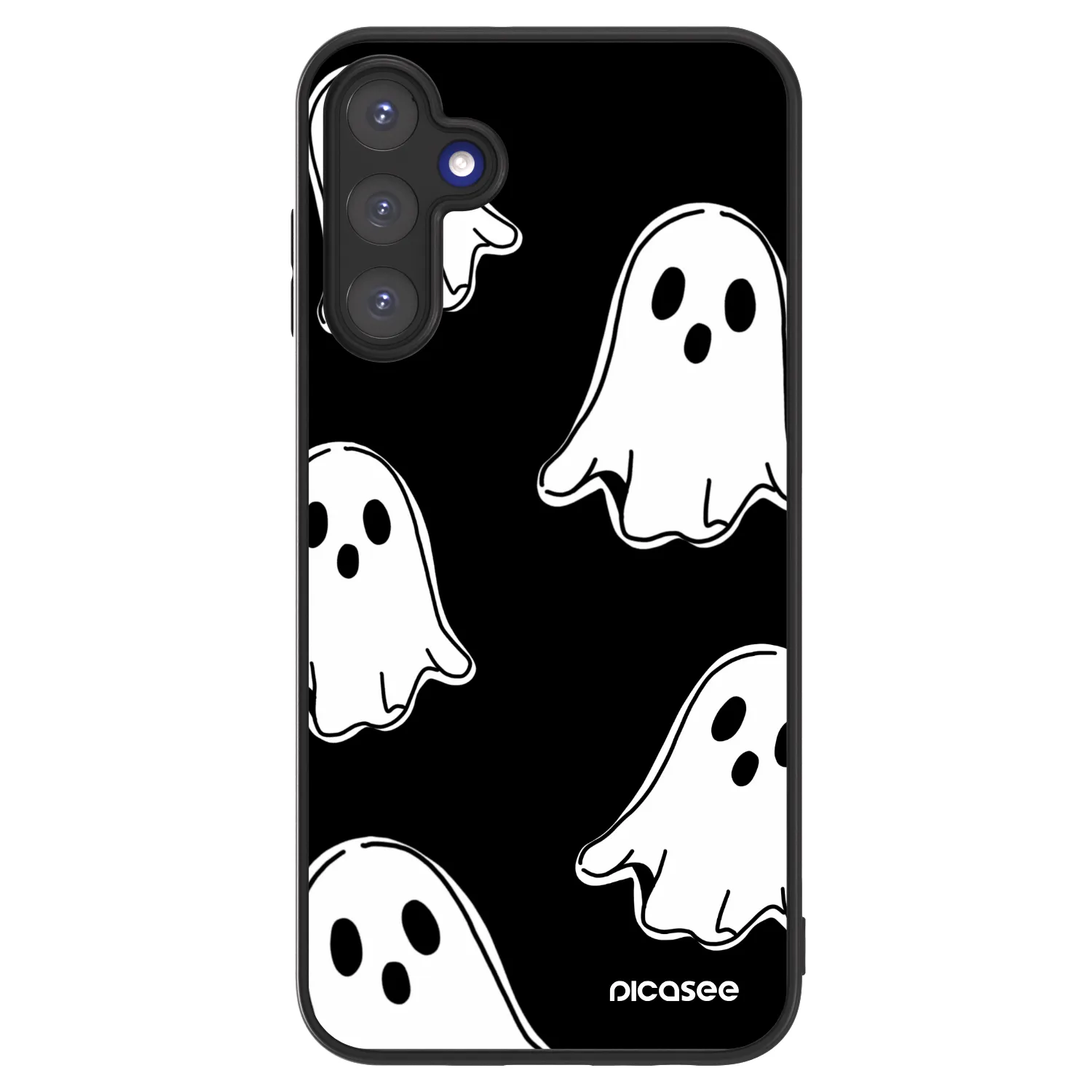 Picasee ULTIMATE CASE Samsung Galaxy A15 A155F 4G - készülékre - Black ghosts