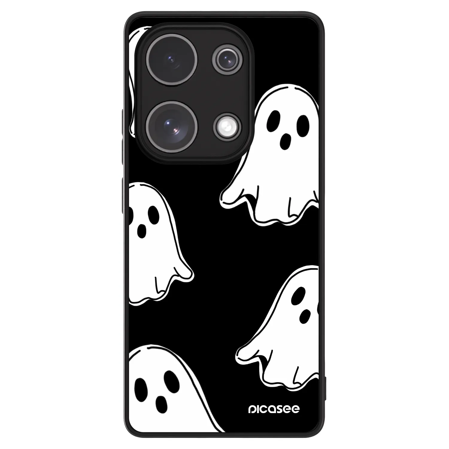 Picasee ULTIMATE CASE Xiaomi Redmi Note 13 Pro 4G - készülékre - Black ghosts