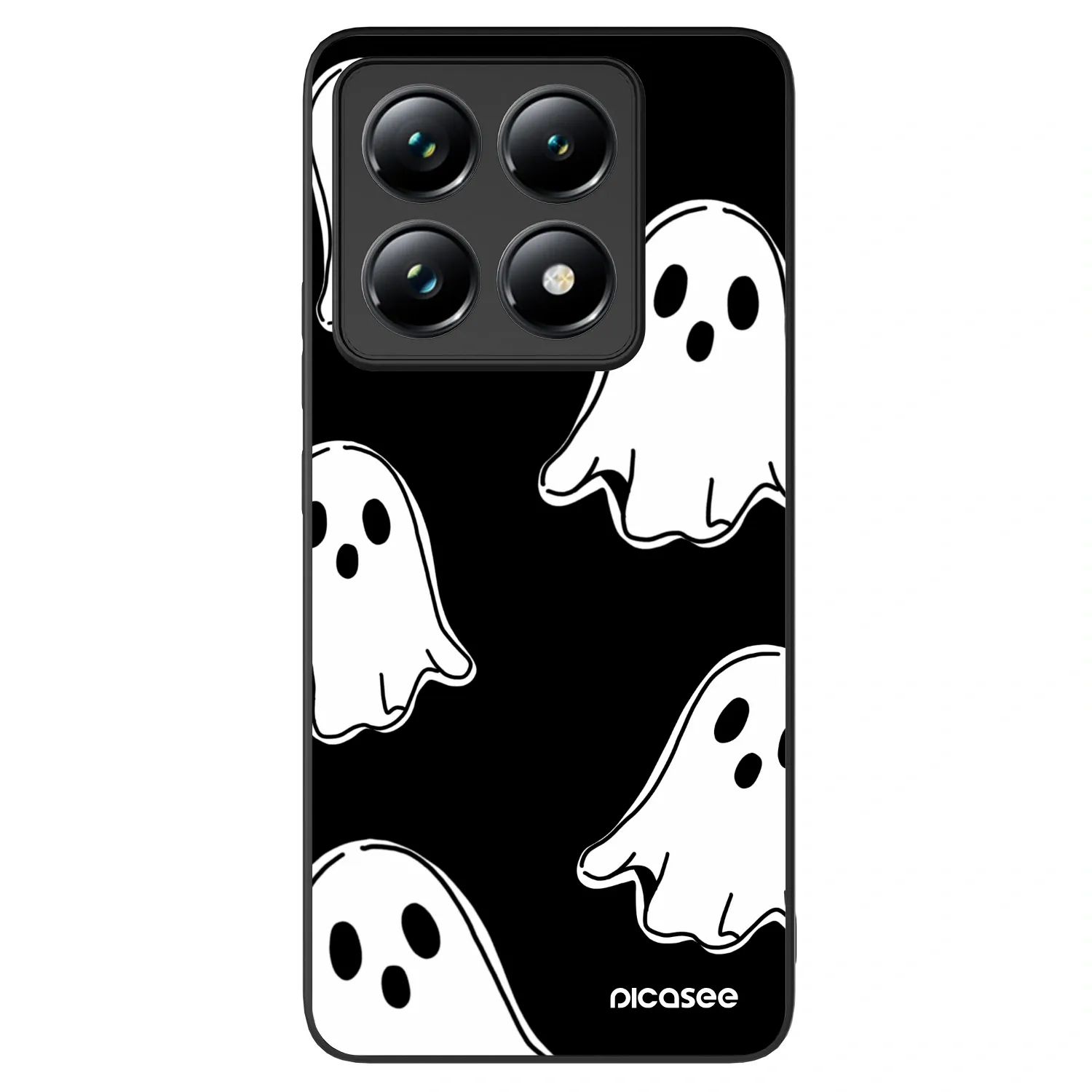 Picasee ULTIMATE CASE Xiaomi 14T Pro - készülékre - Black ghosts