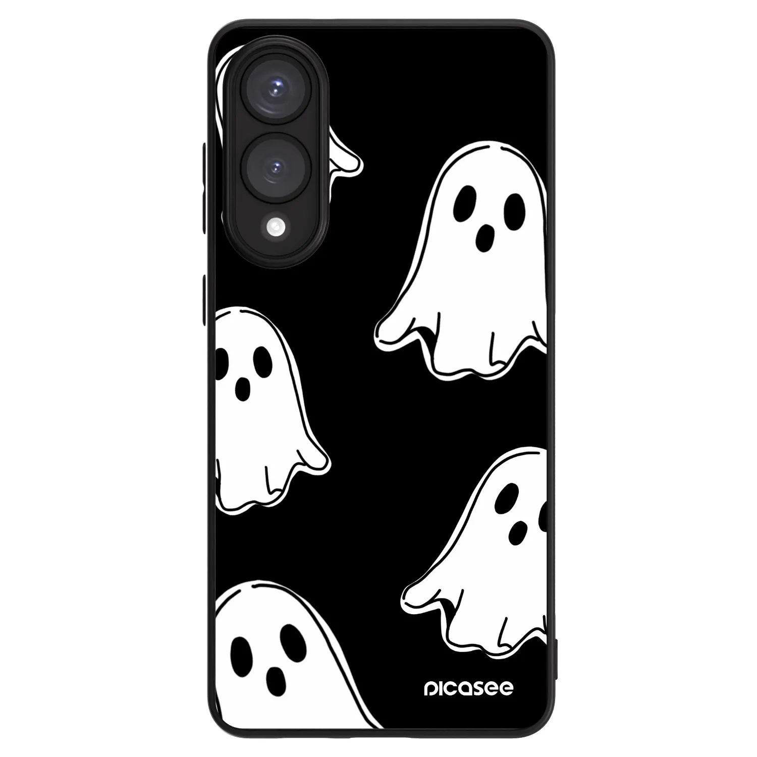 Picasee ULTIMATE CASE Samsung Galaxy S25 Edge 5G - készülékre - Black ghosts